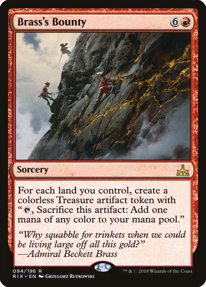 Brass's Bounty [Rivals of Ixalan] | Gamers Paradise
