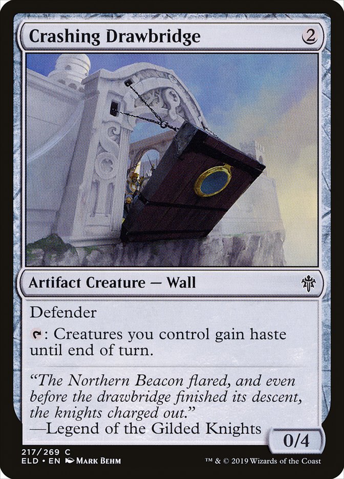 Crashing Drawbridge [Throne of Eldraine] | Gamers Paradise