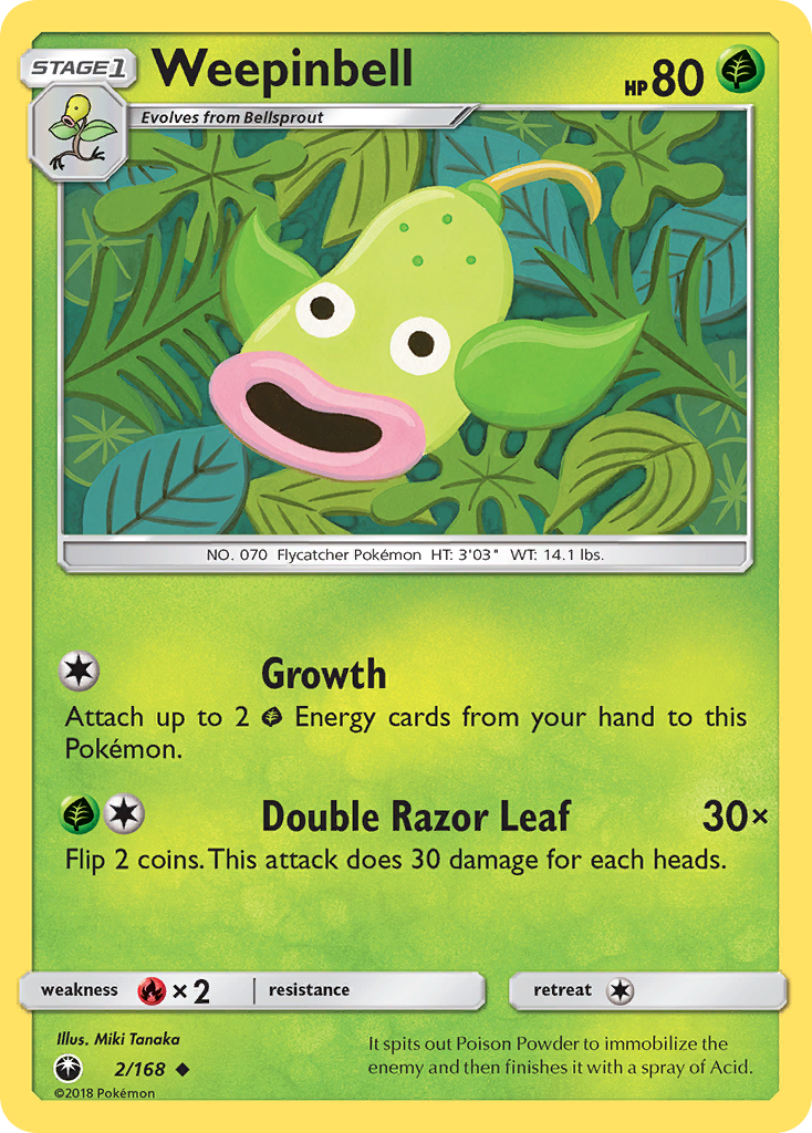 Weepinbell (2/168) [Sun & Moon: Celestial Storm] | Gamers Paradise