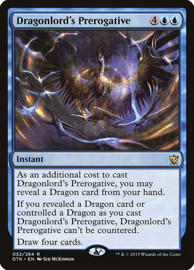 Dragonlord's Prerogative [Dragons of Tarkir] | Gamers Paradise