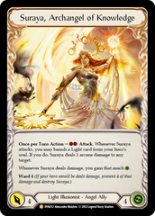 Invoke Suraya // Suraya, Archangel of Knowledge [DYN212] (Dynasty)  Cold Foil | Gamers Paradise