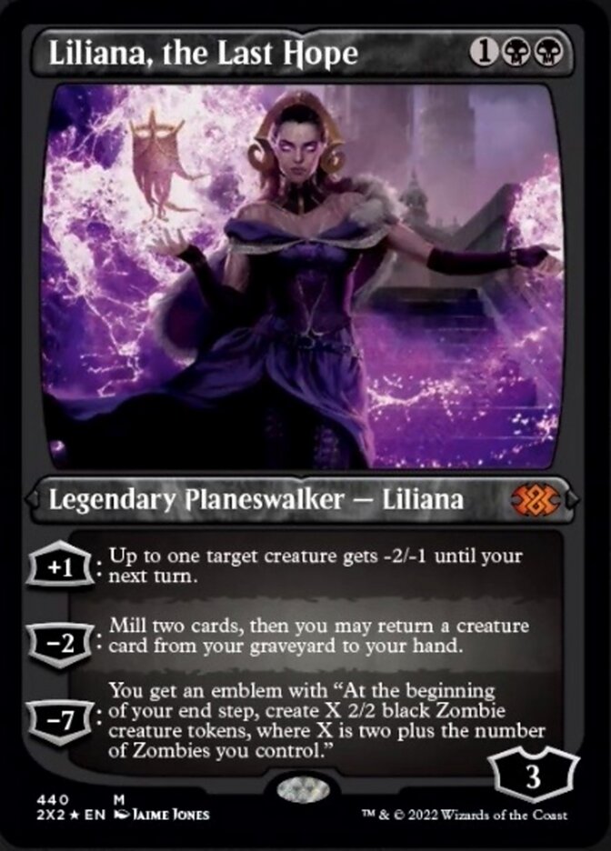 Liliana, the Last Hope (Foil Etched) [Double Masters 2022] | Gamers Paradise