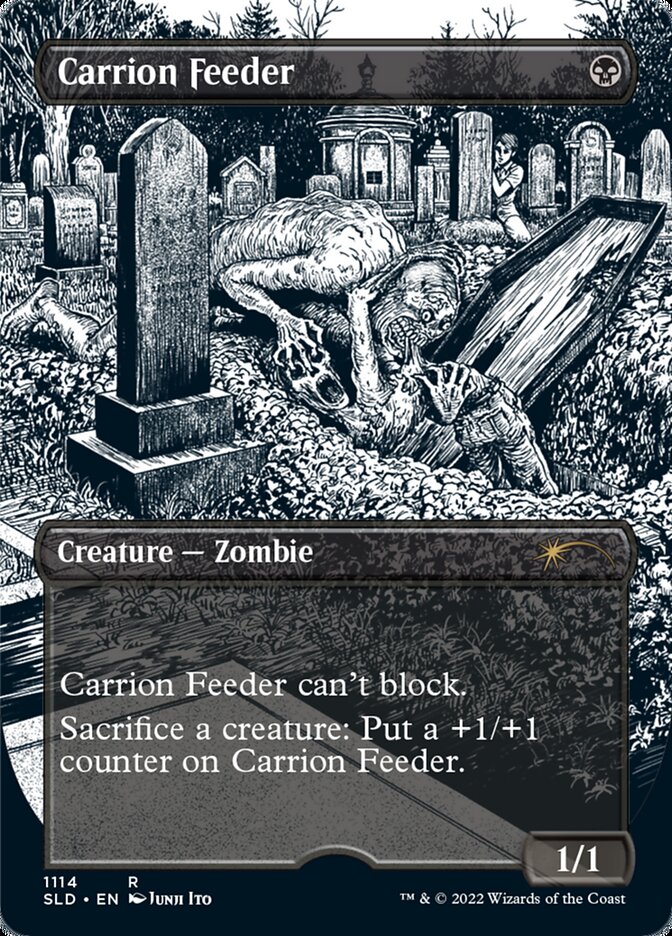 Carrion Feeder (Borderless Etched Foil) [Secret Lair Drop Series] | Gamers Paradise
