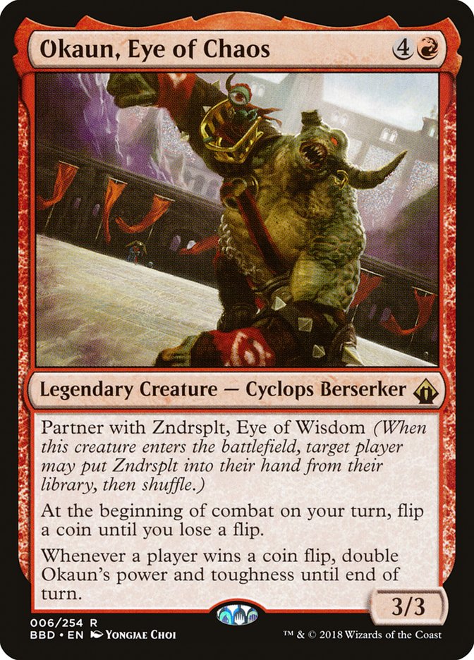 Okaun, Eye of Chaos [Battlebond] | Gamers Paradise