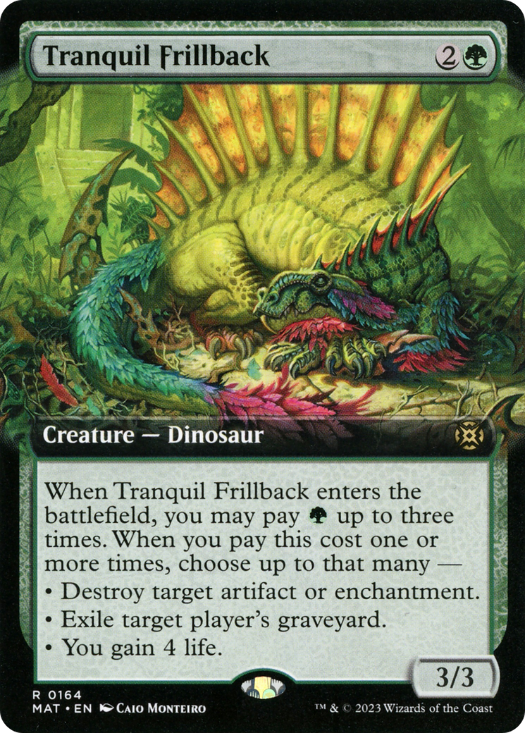 Tranquil Frillback (Extended Art) [March of the Machine: The Aftermath] | Gamers Paradise