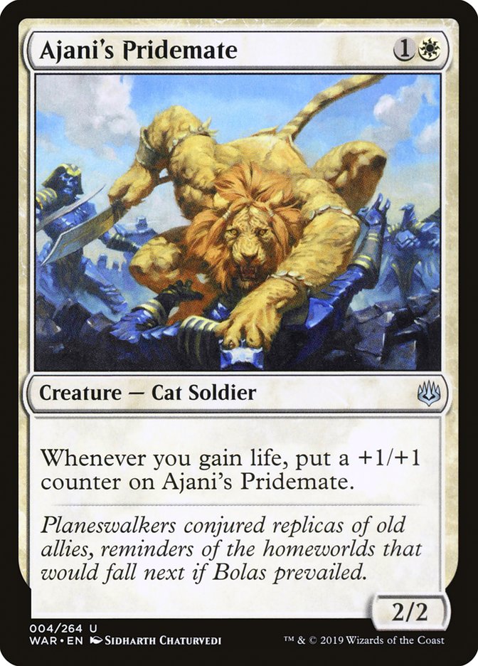 Ajani's Pridemate [War of the Spark] | Gamers Paradise