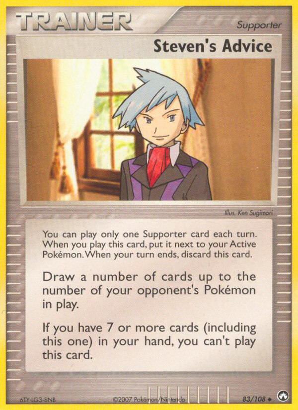 Steven's Advice (83/108) [EX: Power Keepers] | Gamers Paradise