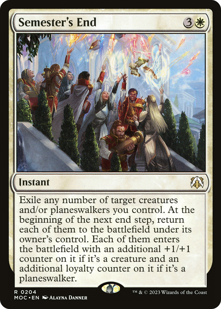 Semester's End [March of the Machine Commander] | Gamers Paradise