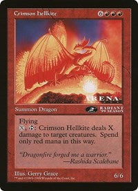 Crimson Hellkite (Oversized) [Oversize Cards] | Gamers Paradise