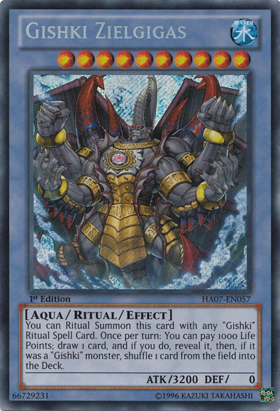 Gishki Zielgigas [HA07-EN057] Secret Rare | Gamers Paradise