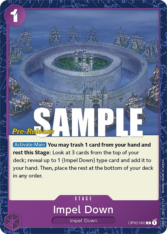 Impel Down [Paramount War Pre-Release Cards] | Gamers Paradise