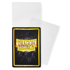 Dragon Shield: Standard Size 100ct Inner Sleeves - Perfect Fit (Clear 'Sanctus') | Gamers Paradise