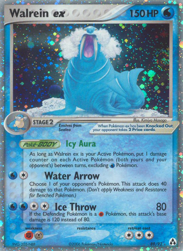 Walrein ex (89/92) [EX: Legend Maker] | Gamers Paradise