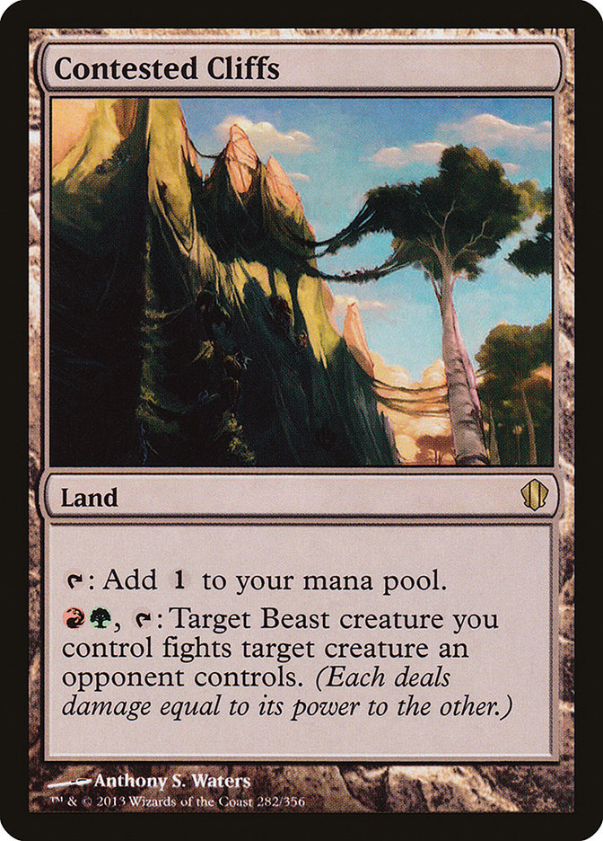 Contested Cliffs [Commander 2013] | Gamers Paradise