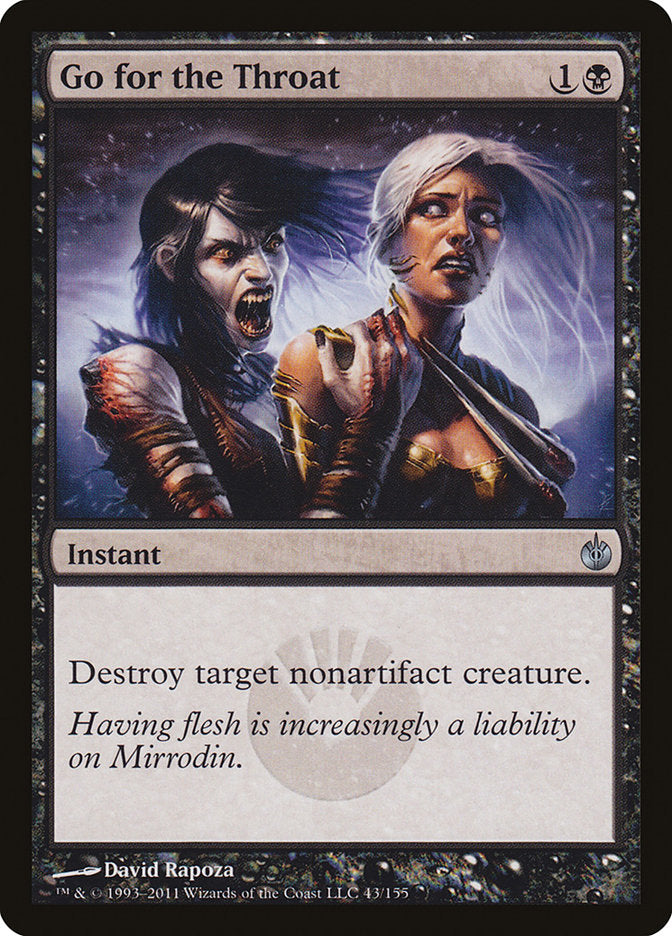 Go for the Throat [Mirrodin Besieged] | Gamers Paradise