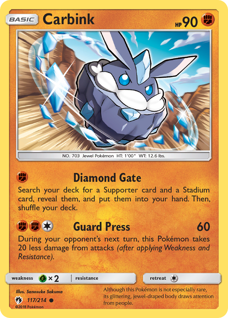 Carbink (117/214) [Sun & Moon: Lost Thunder] | Gamers Paradise