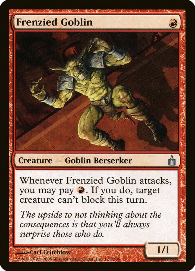 Frenzied Goblin [Ravnica: City of Guilds] | Gamers Paradise