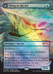 Thing in the Ice // Awoken Horror (Borderless Alternate Art) [Regional Championship Qualifiers 2023] | Gamers Paradise