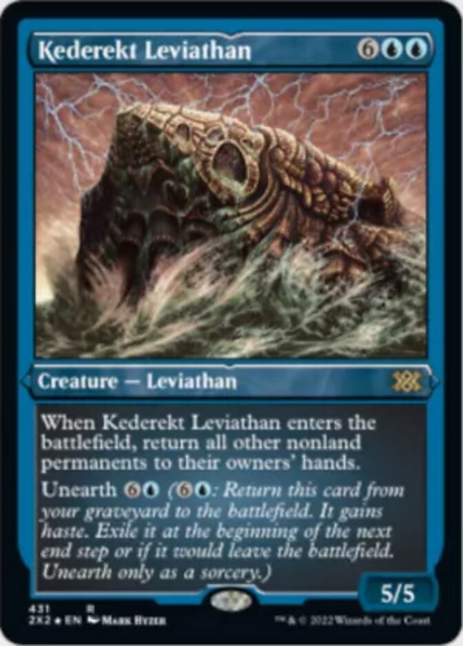Kederekt Leviathan (Foil Etched) [Double Masters 2022] | Gamers Paradise