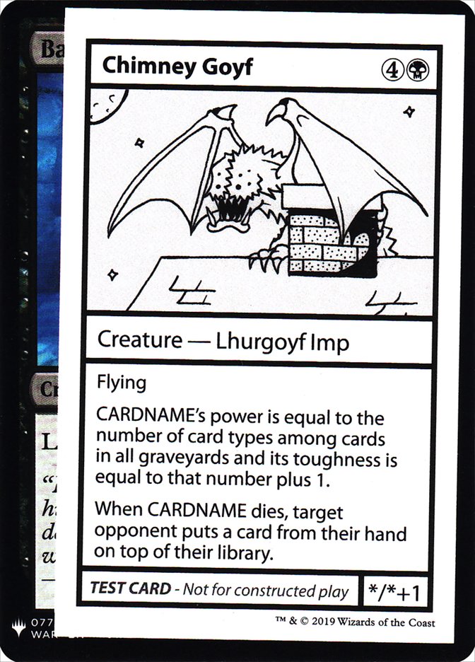 Chimney Goyf [Mystery Booster Playtest Cards] | Gamers Paradise