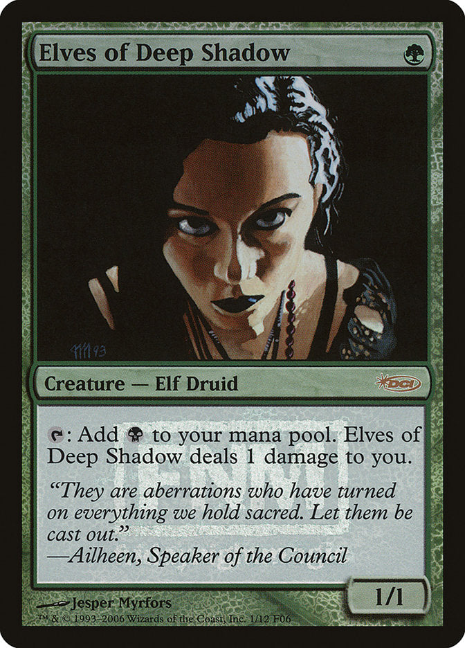 Elves of Deep Shadow [Friday Night Magic 2006] | Gamers Paradise
