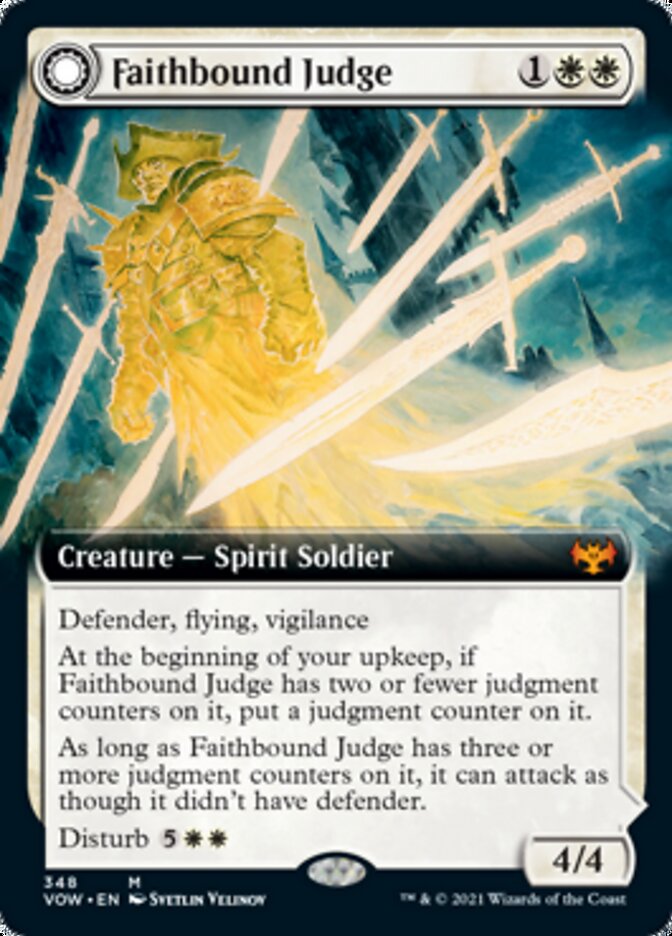 Faithbound Judge // Sinner's Judgment (Extended Art) [Innistrad: Crimson Vow] | Gamers Paradise
