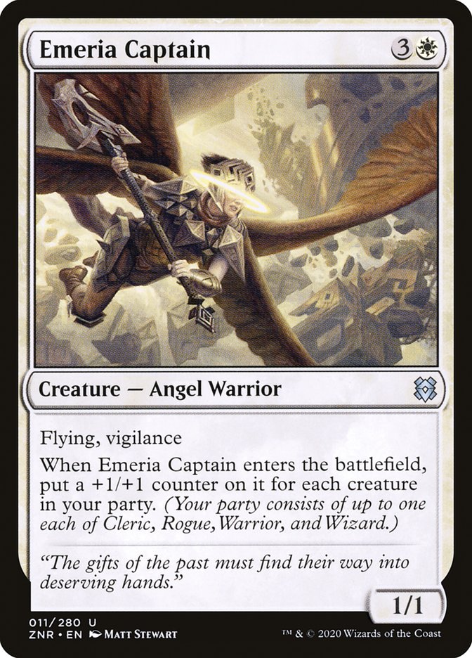 Emeria Captain [Zendikar Rising] | Gamers Paradise