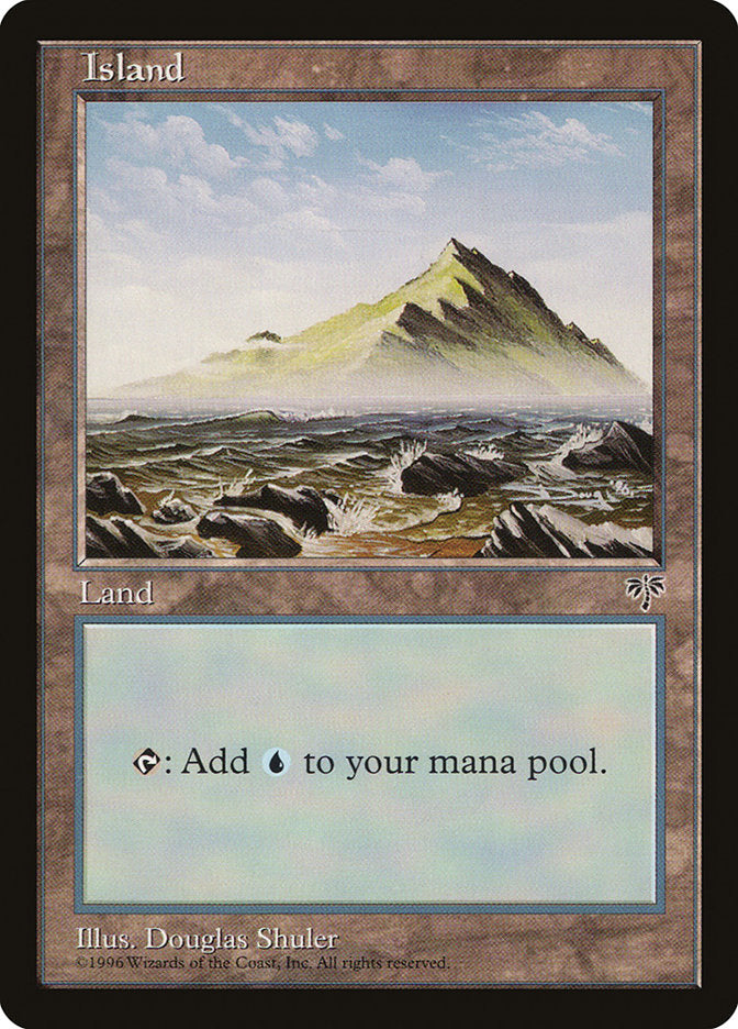 Island (No Tree / Blue Sky / Peak on Right) [Mirage] | Gamers Paradise