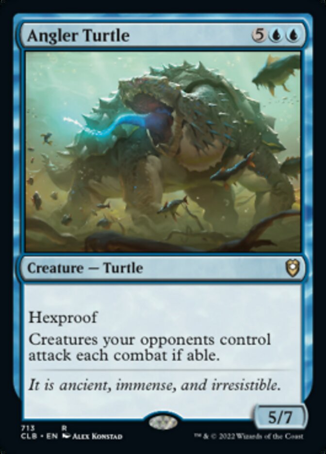 Angler Turtle [Commander Legends: Battle for Baldur's Gate] | Gamers Paradise
