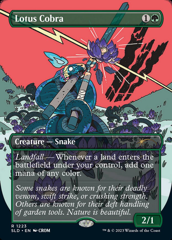 Lotus Cobra (Borderless) [Secret Lair Drop Series] | Gamers Paradise