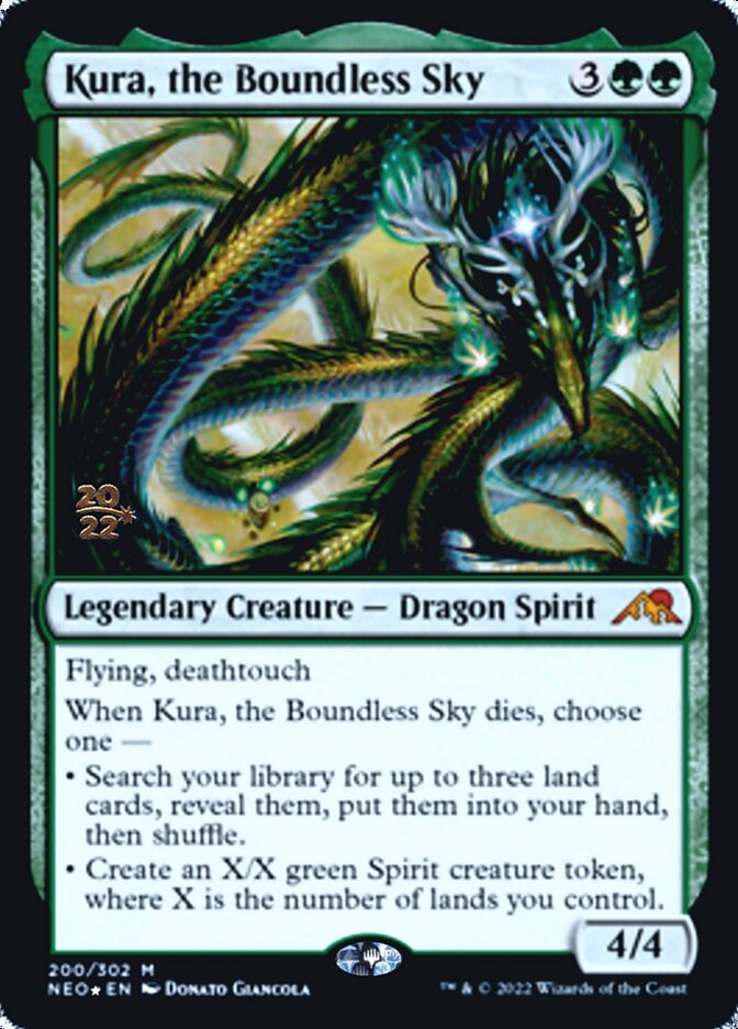 Kura, the Boundless Sky [Kamigawa: Neon Dynasty Prerelease Promos] | Gamers Paradise