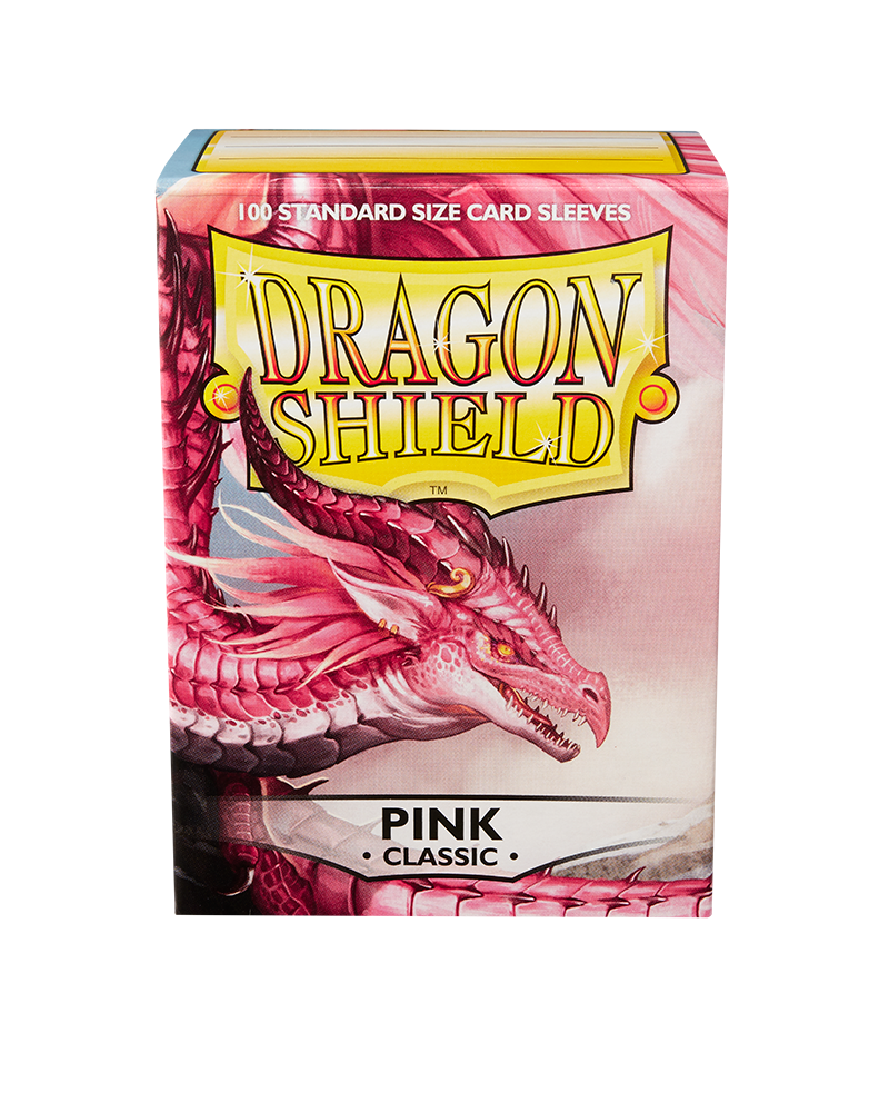 Dragon Shield: Standard 100ct Sleeves - Pink (Classic) | Gamers Paradise