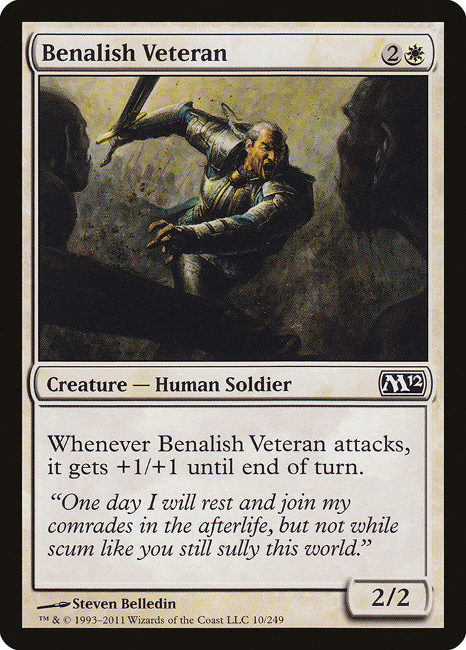 Benalish Veteran [Magic 2012] | Gamers Paradise