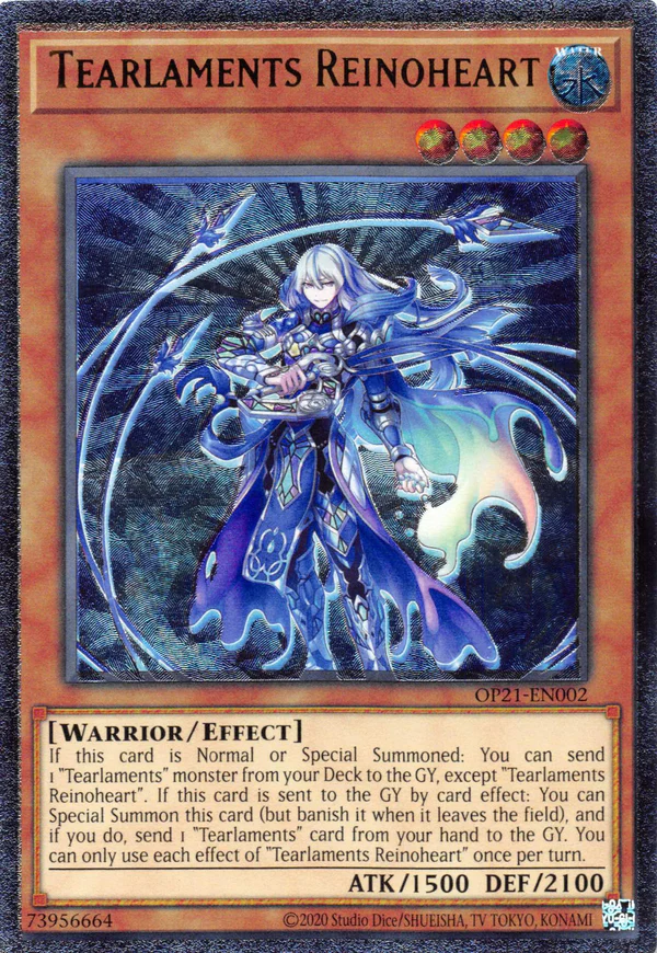 Tearlaments Reinoheart [OP21-EN002] Ultimate Rare | Gamers Paradise