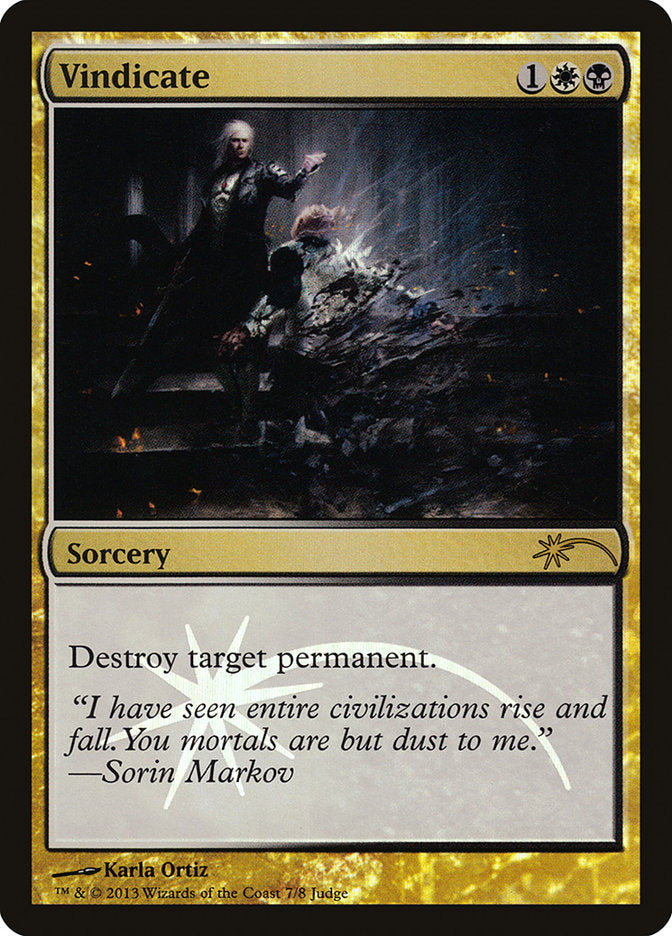 Vindicate [Judge Gift Cards 2013] | Gamers Paradise