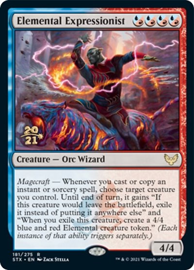 Elemental Expressionist [Strixhaven: School of Mages Prerelease Promos] | Gamers Paradise