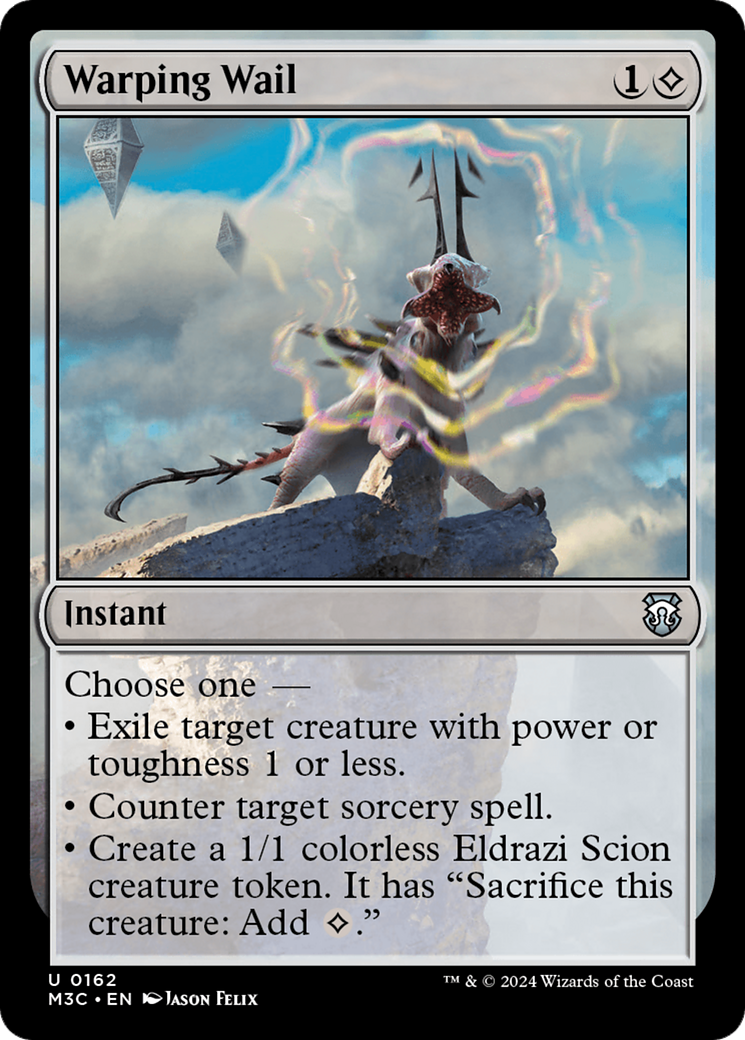 Warping Wail (Ripple Foil) [Modern Horizons 3 Commander] | Gamers Paradise