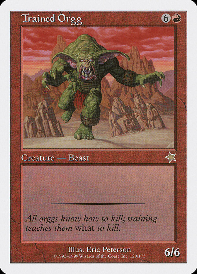 Trained Orgg [Starter 1999] | Gamers Paradise