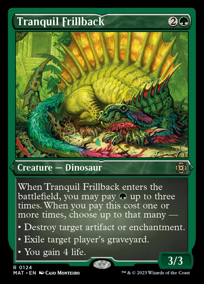 Tranquil Frillback (Foil Etched) [March of the Machine: The Aftermath] | Gamers Paradise