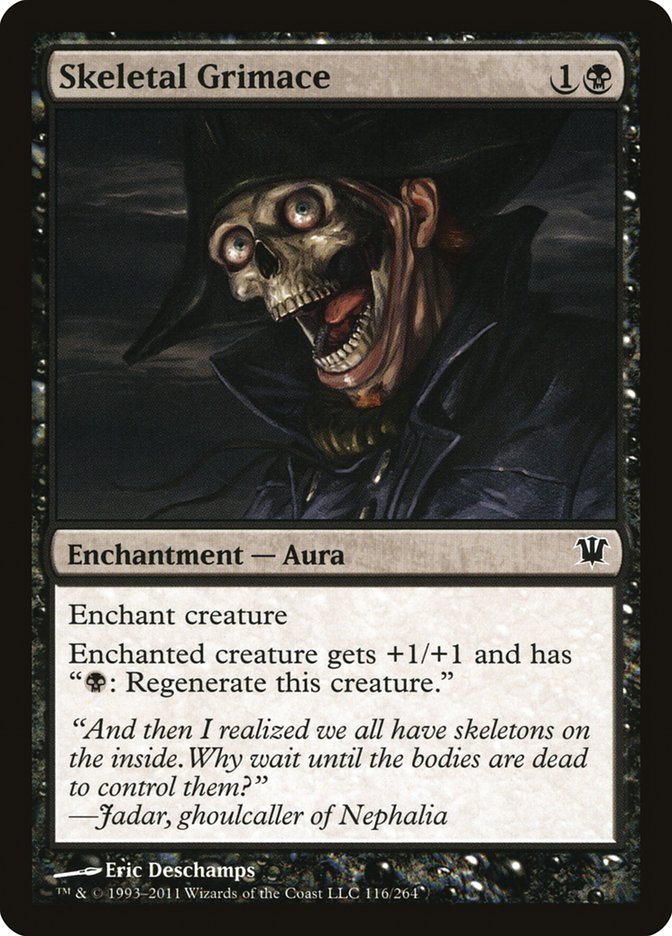 Skeletal Grimace [Innistrad] | Gamers Paradise