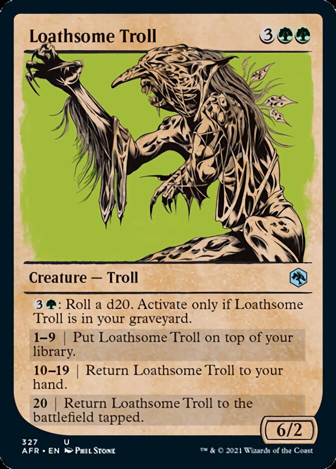 Loathsome Troll (Showcase) [Dungeons & Dragons: Adventures in the Forgotten Realms] | Gamers Paradise