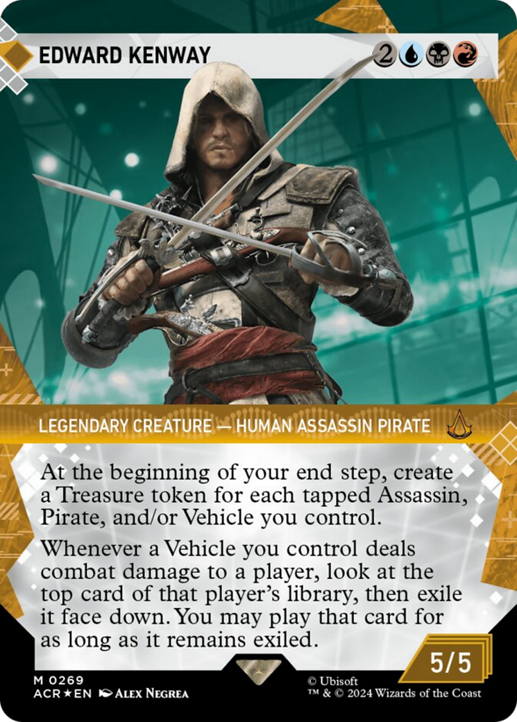 Edward Kenway (Showcase) (Textured Foil) [Assassin's Creed] | Gamers Paradise