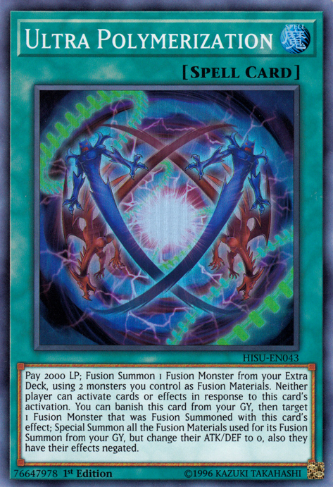 Ultra Polymerization [HISU-EN043] Super Rare | Gamers Paradise