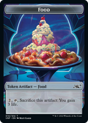 Clown Robot (003) // Food (010) Double-Sided Token [Unfinity Tokens] | Gamers Paradise