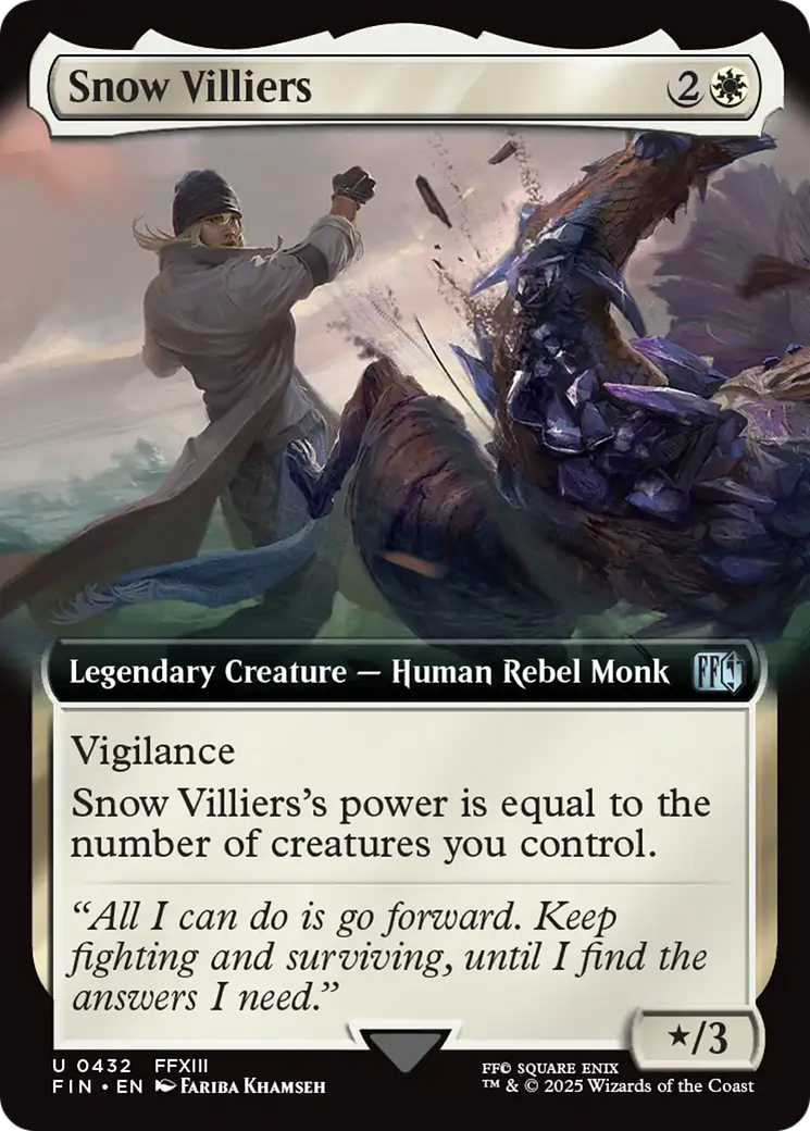 Snow Villiers (Extended Art) [FINAL FANTASY] | Gamers Paradise