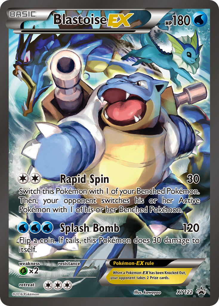 Blastoise EX (XY122) [XY: Black Star Promos] | Gamers Paradise