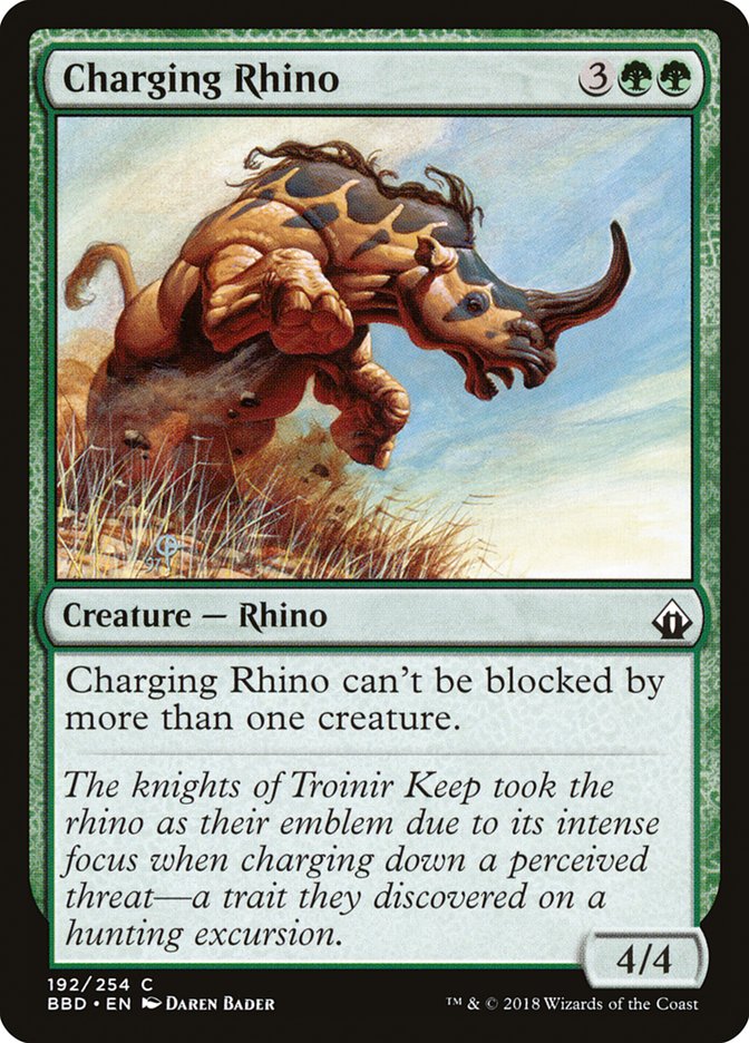 Charging Rhino [Battlebond] | Gamers Paradise