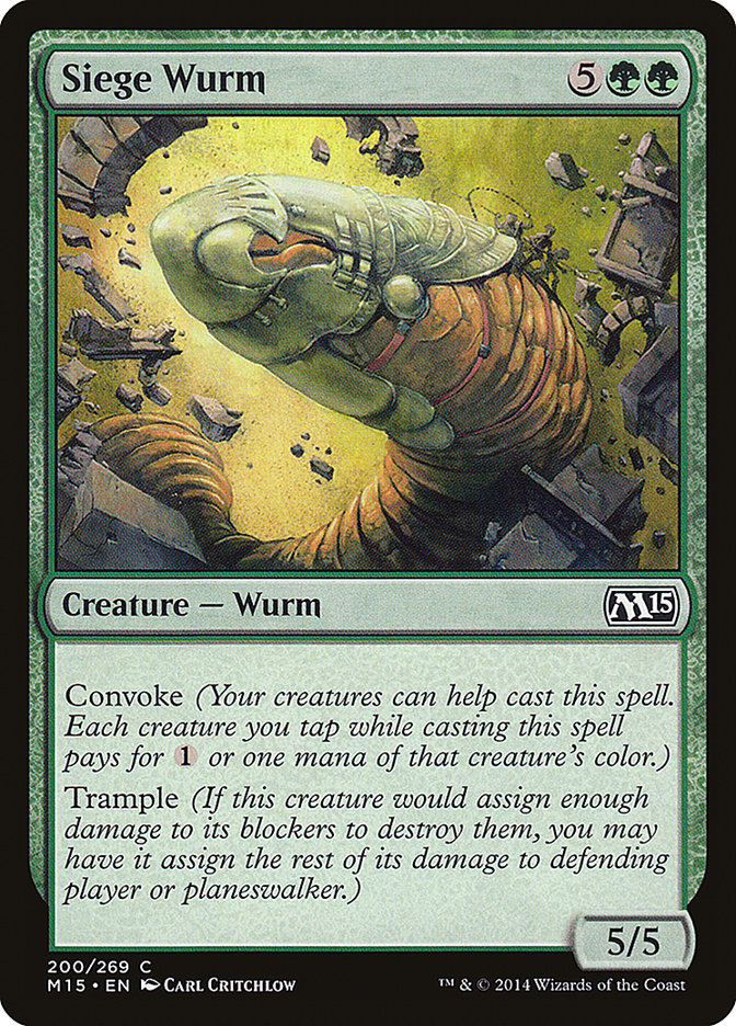 Siege Wurm [Magic 2015] | Gamers Paradise