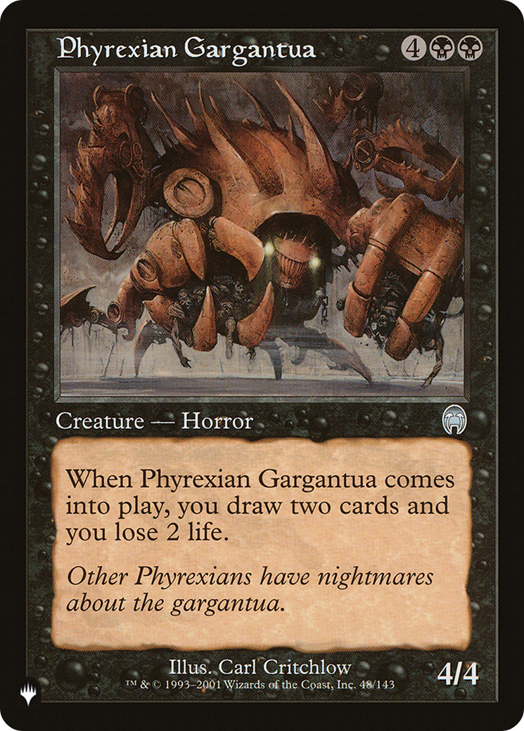 Phyrexian Gargantua [The List Reprints] | Gamers Paradise