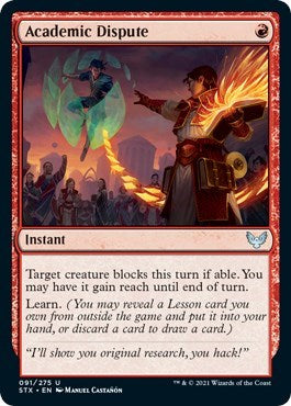 Academic Dispute [Strixhaven: School of Mages] | Gamers Paradise